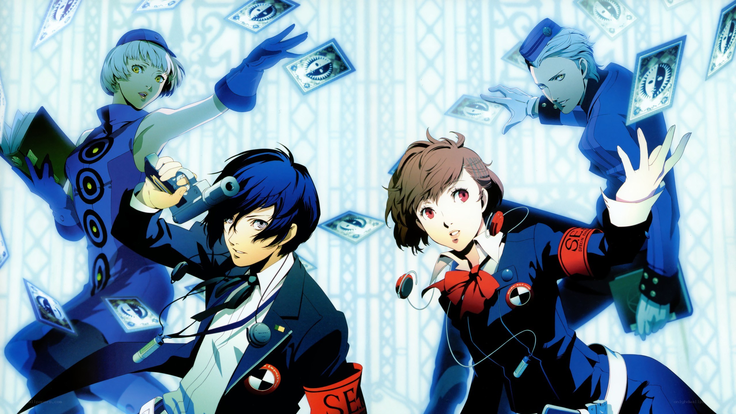 Persona 4 characters in action