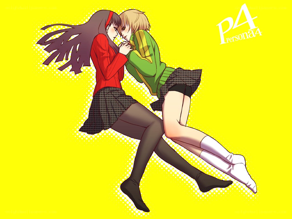 Persona 4 characters in embrace