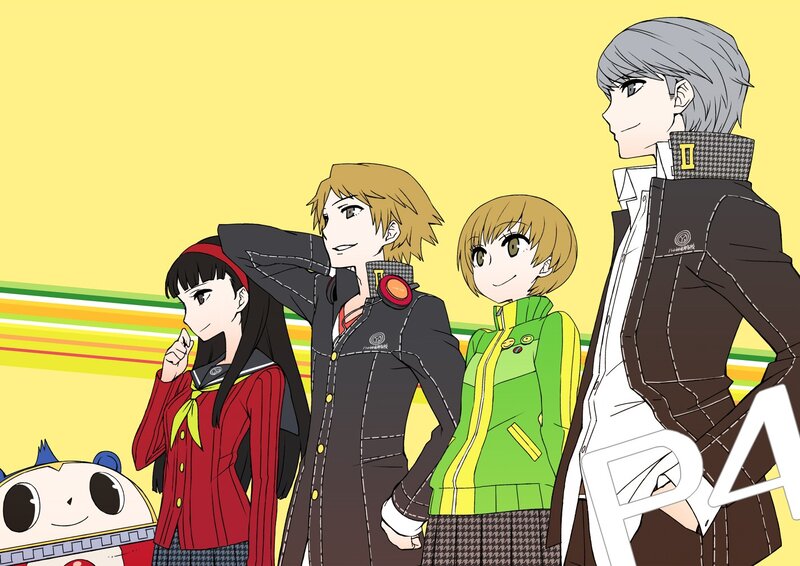 Persona 4 characters lineup