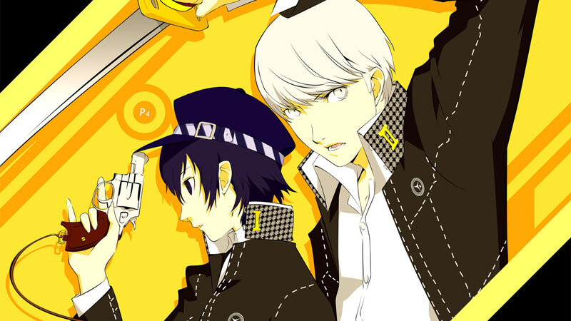 Persona 4 characters with gun
