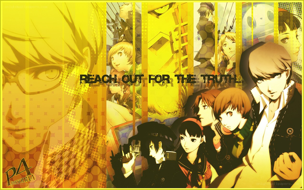Persona 4 collage artwork