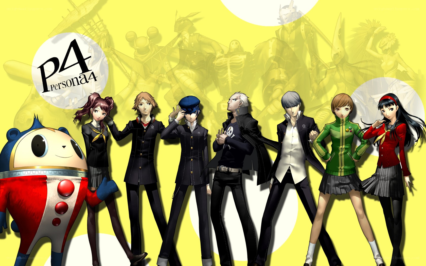 Persona 4 main cast