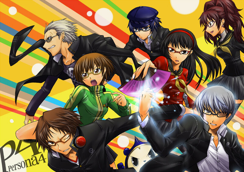 Persona 4 main cast