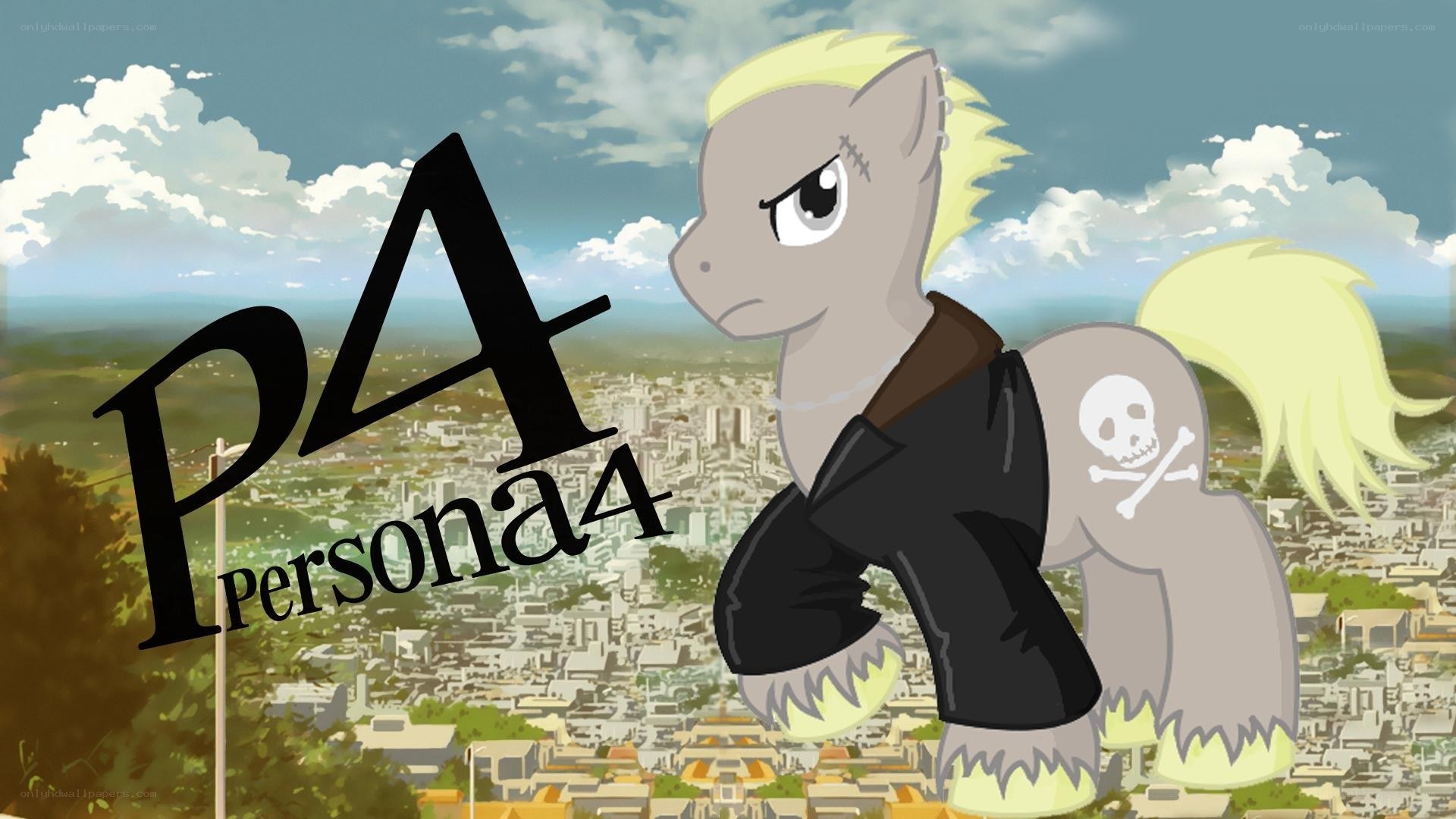 Persona 4 pony character
