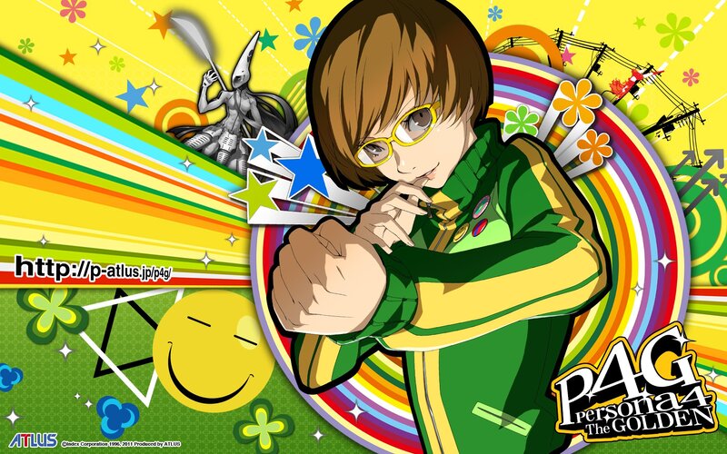 Persona 4 The Golden character art