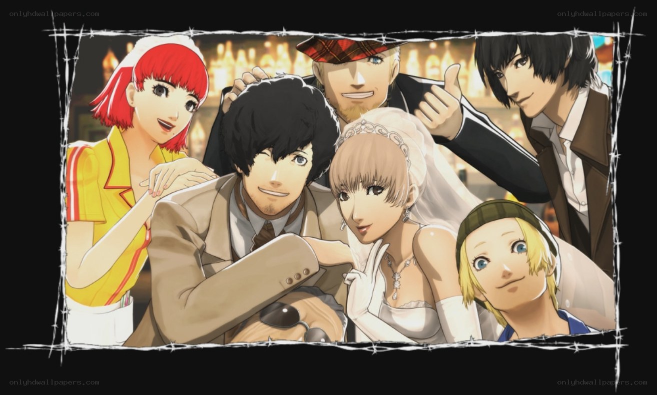 Persona 5 characters group photo