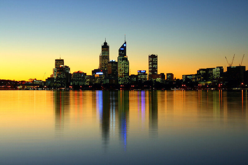 Perth City Skyline