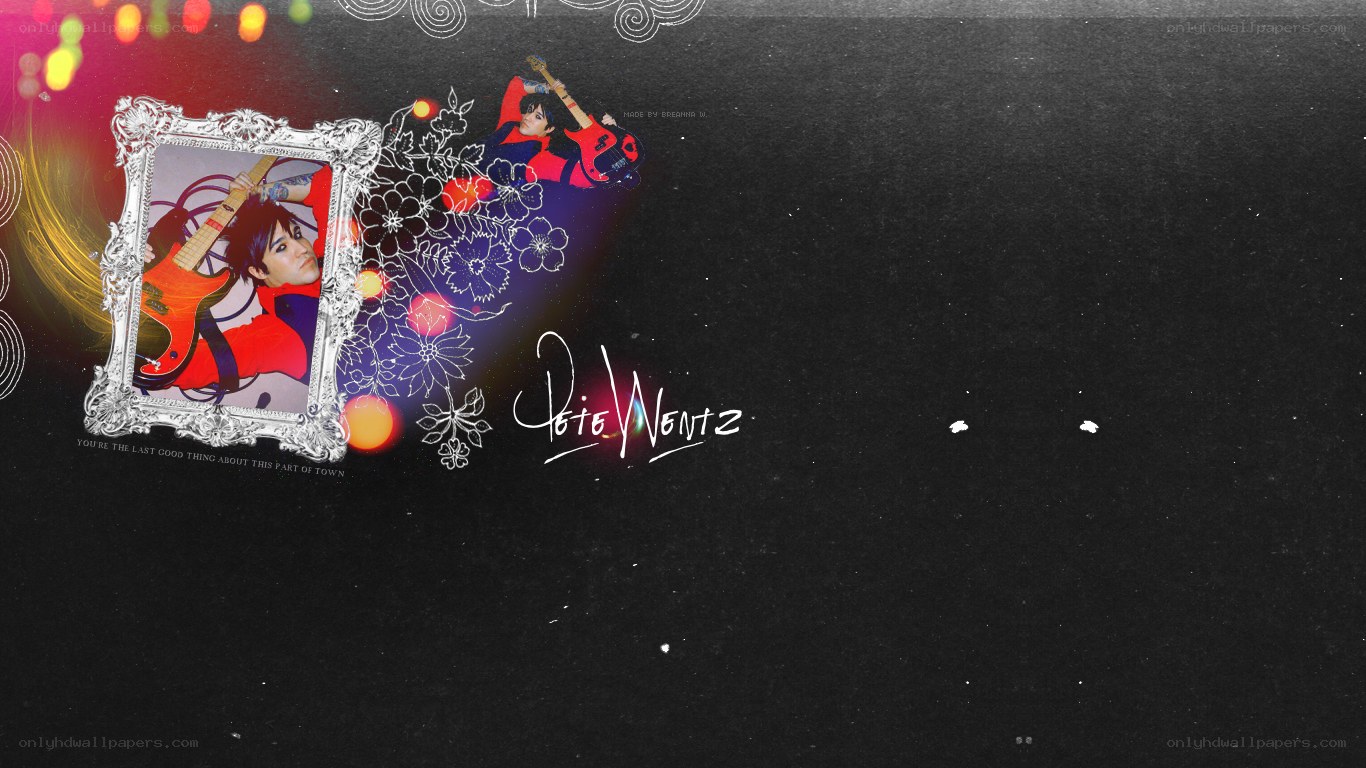 Pete Wentz fan art wallpaper