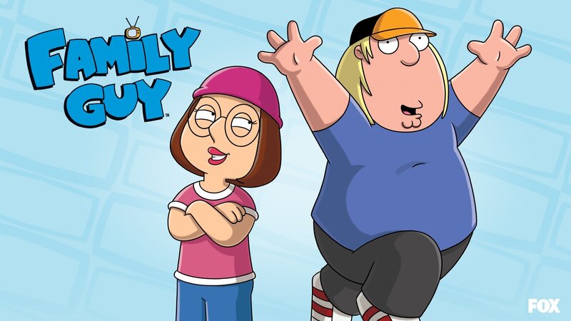 Peter and Meg Griffin — Blue, Playful