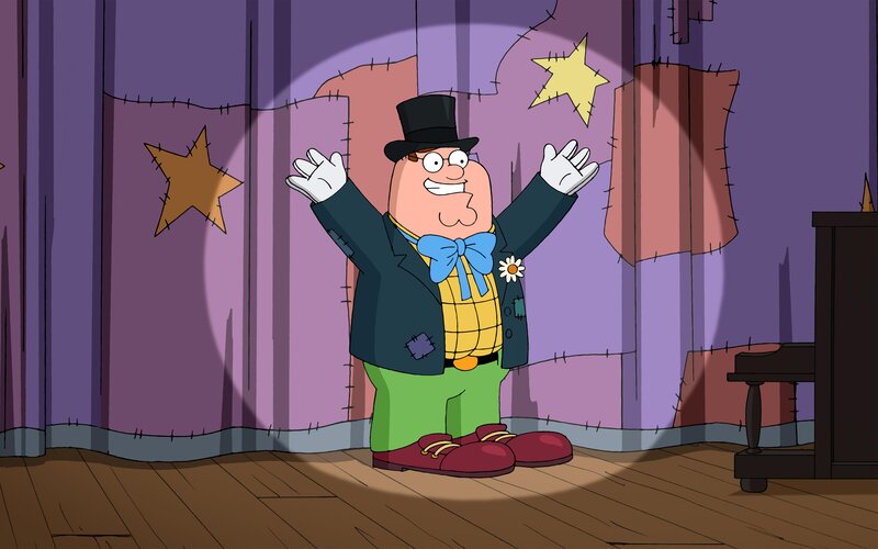 Peter Griffin on Stage