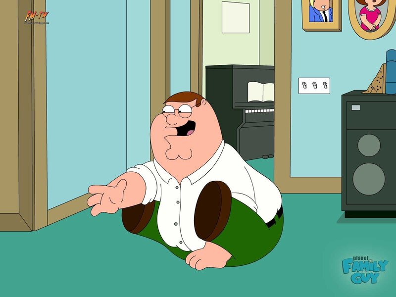 Peter Griffin Sitting