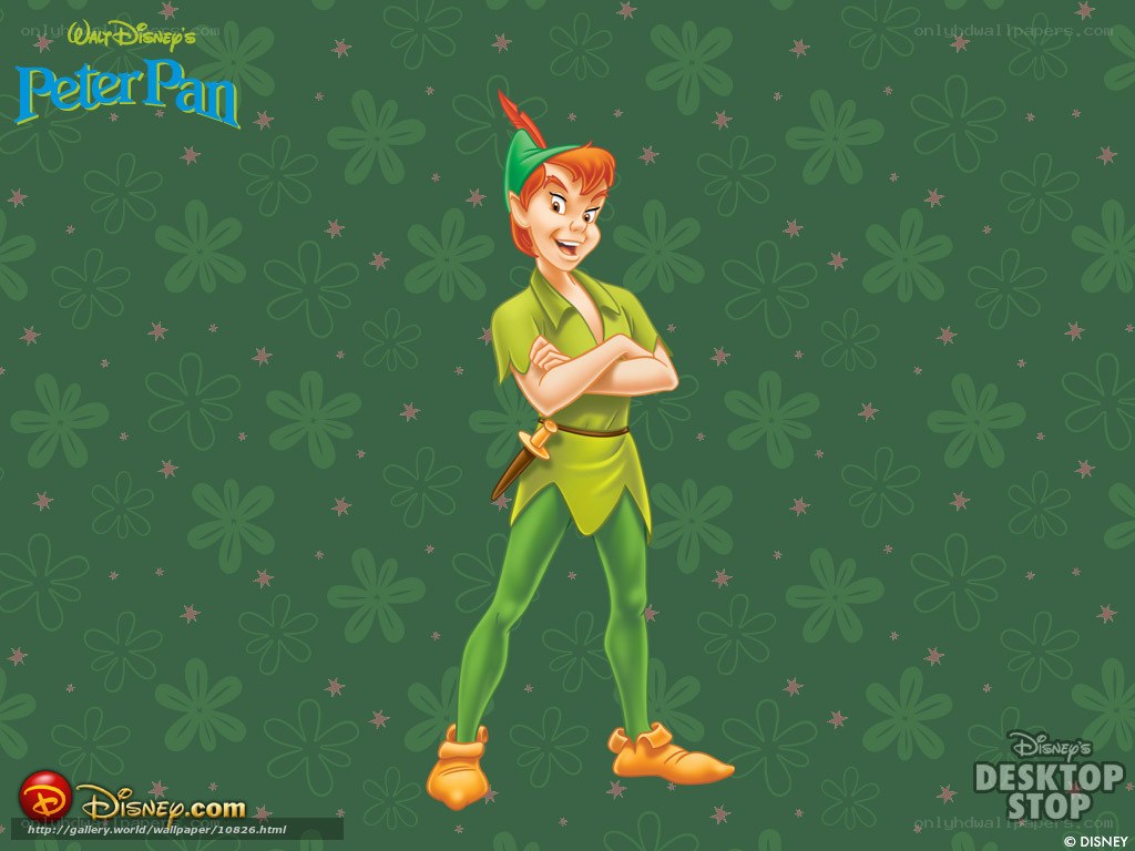Peter Pan character wallpaper