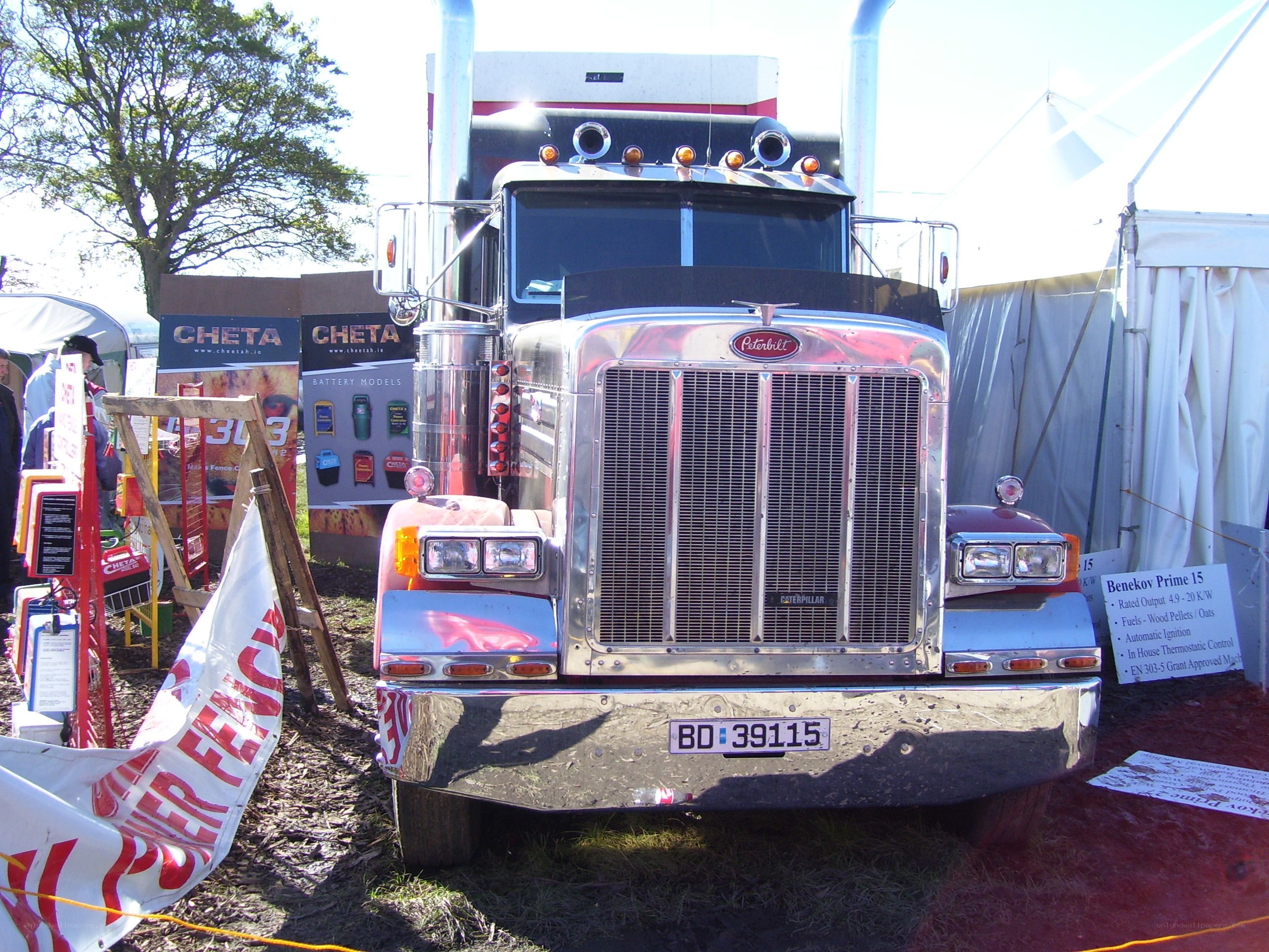 Peterbilt truck at outdoor event