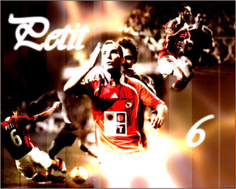 Petit soccer player collage
