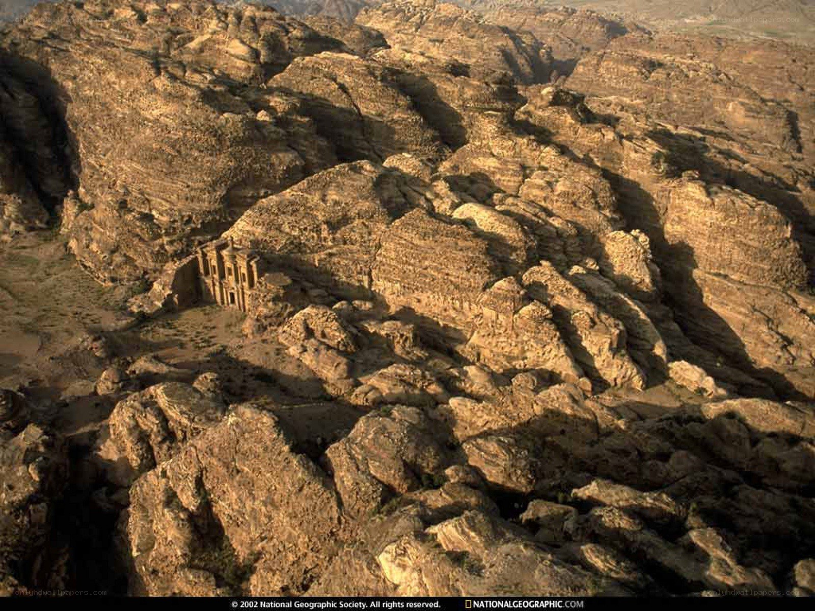 Petra ancient city ruins