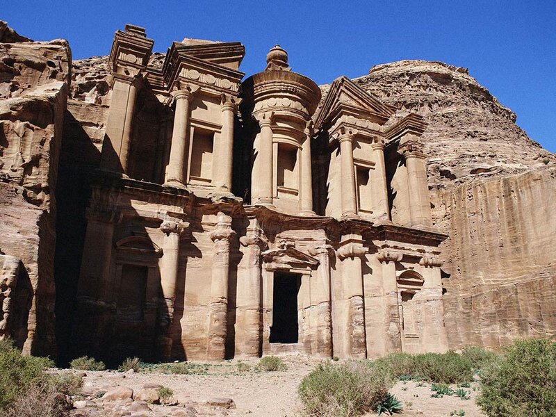 Petra Facade Carving