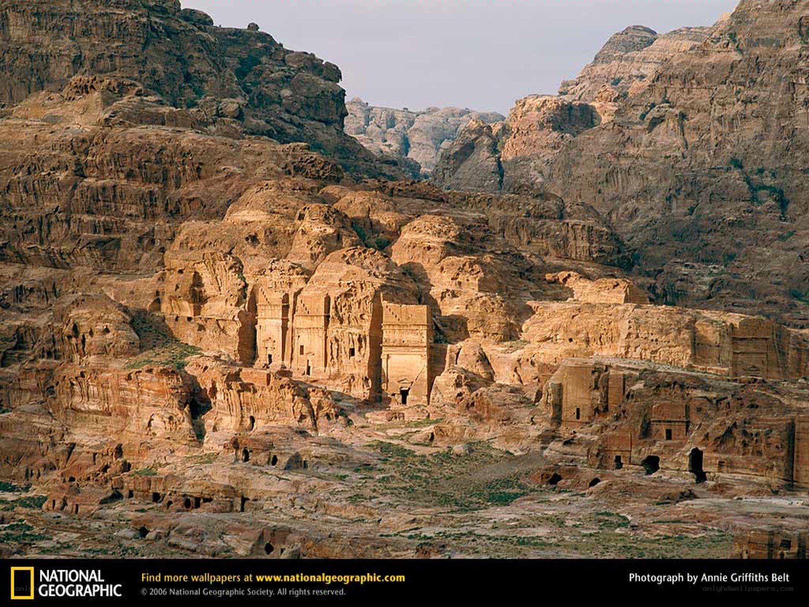 Petra rock-cut tombs