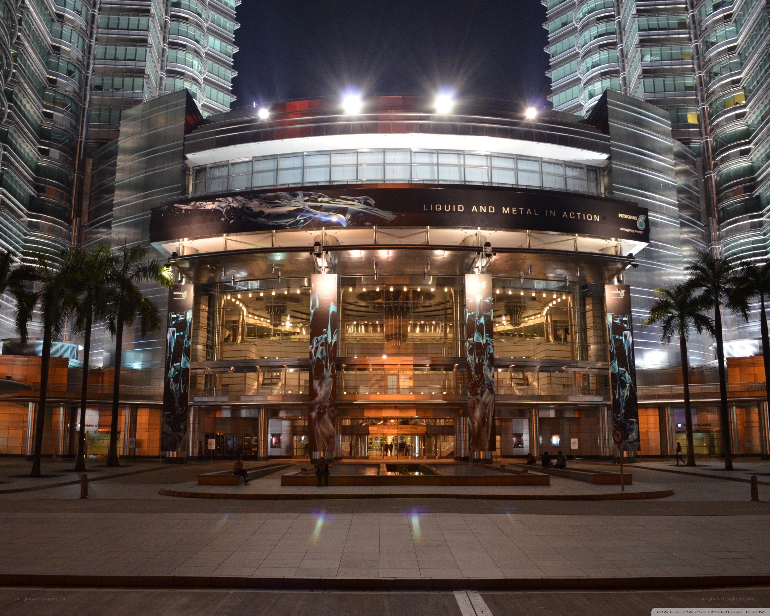 Petronas Towers at night