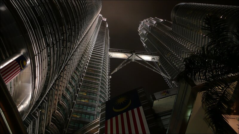 Petronas Towers at night