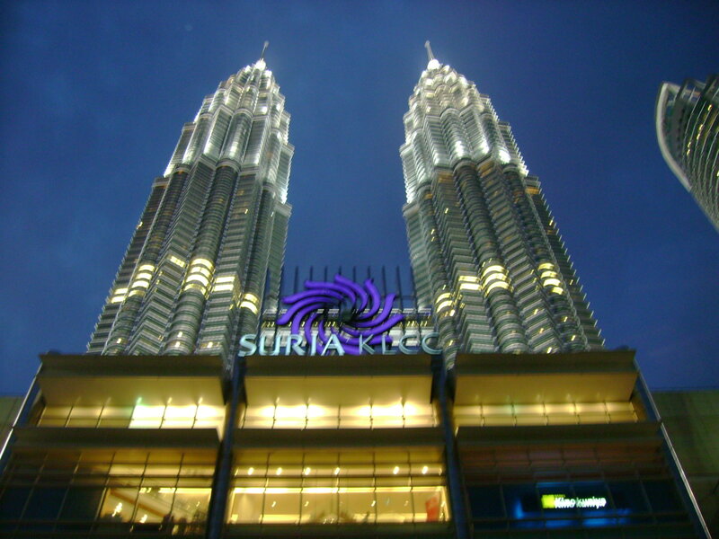 Petronas Towers at night