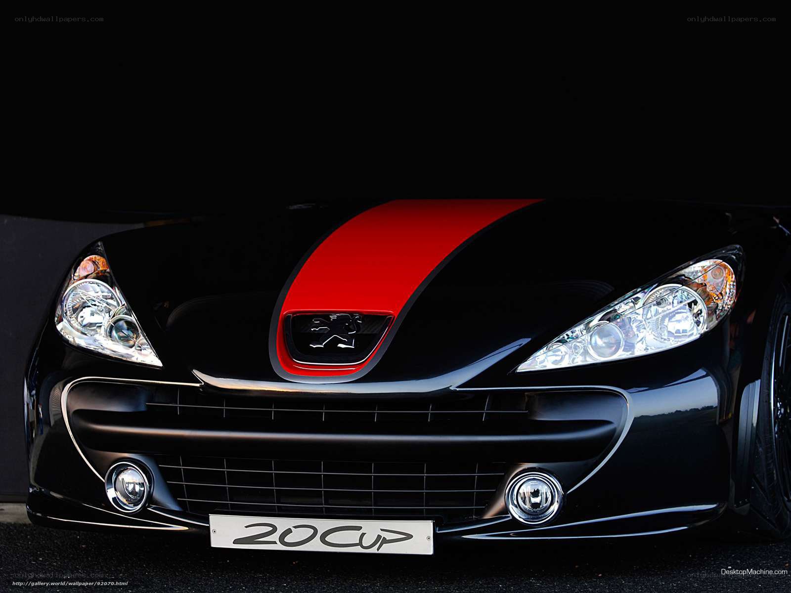 Peugeot 207 Cup front view
