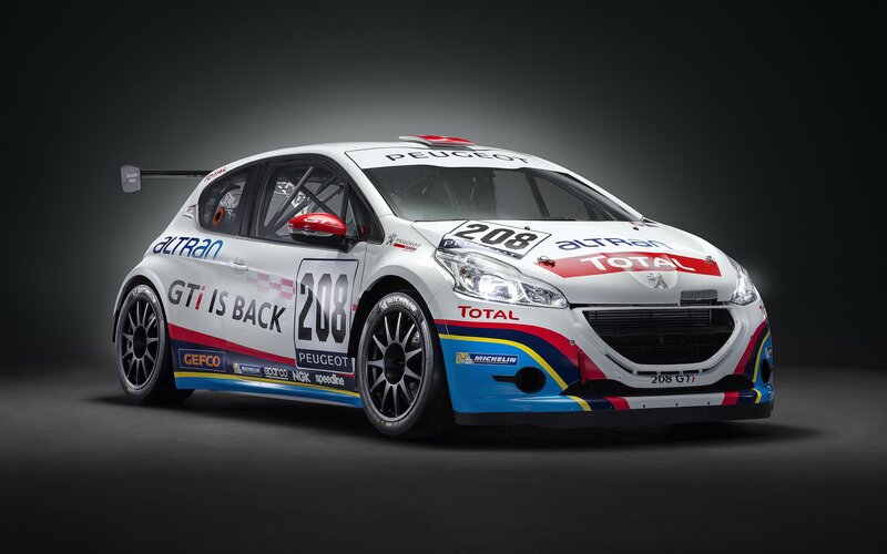 Peugeot 208 GTi race car