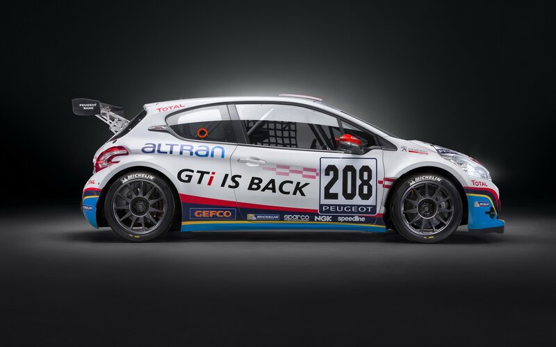 Peugeot 208 GTi race car