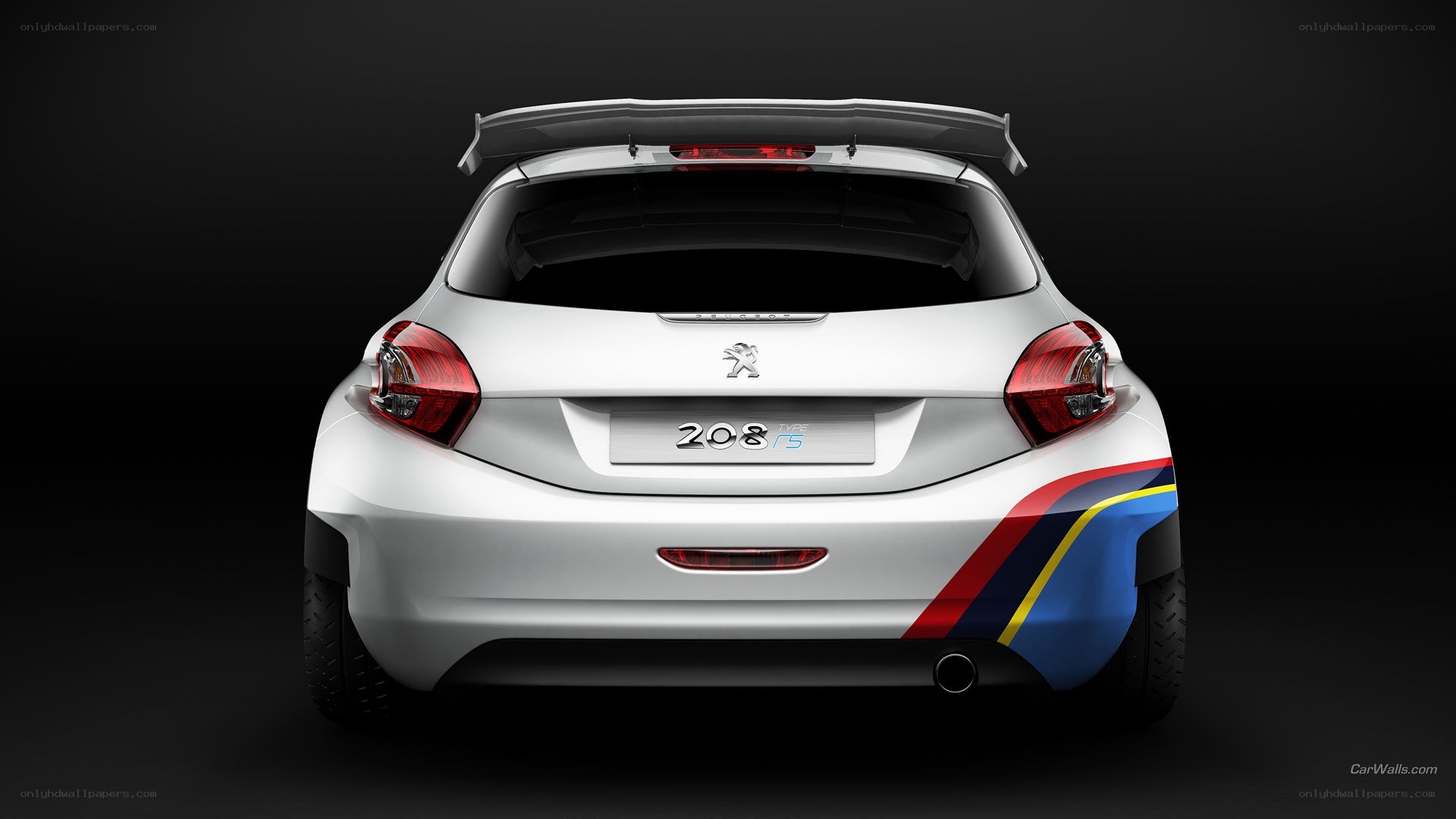 Peugeot 208 R5 rear view
