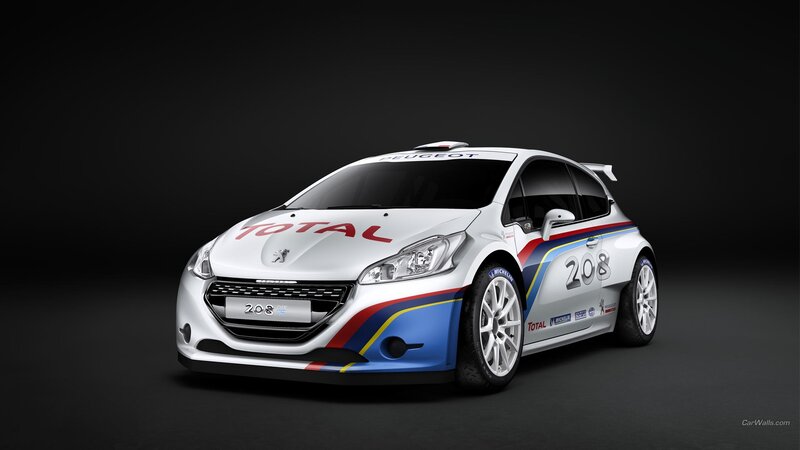 Peugeot 208 rally car