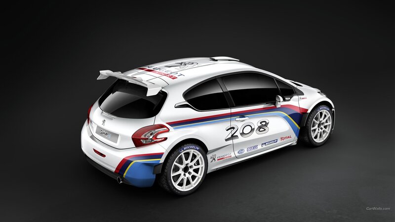 Peugeot 208 rally car