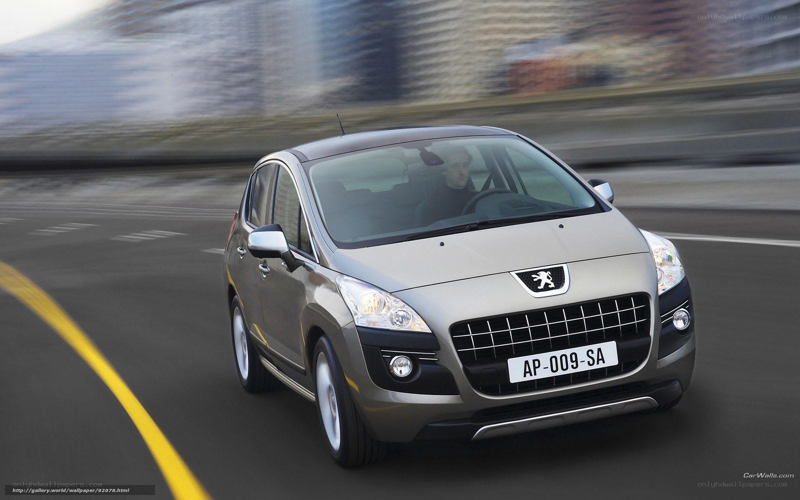Peugeot 3008 in motion