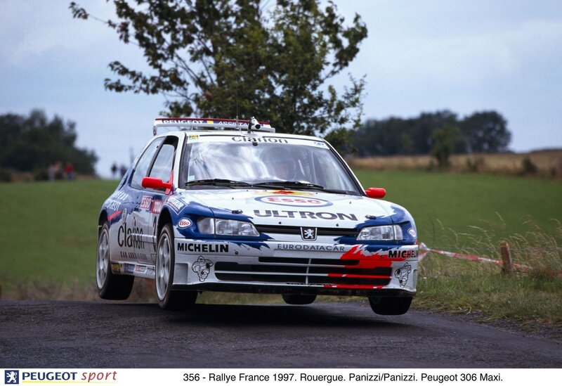 Peugeot 306 Maxi rally car