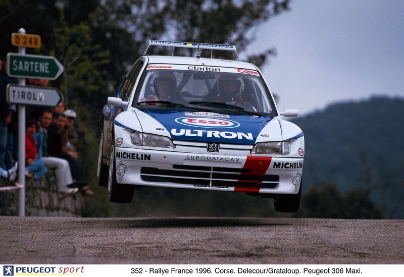 Peugeot 306 Maxi rally car