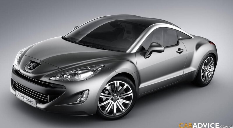 Peugeot 308 RCZ concept car