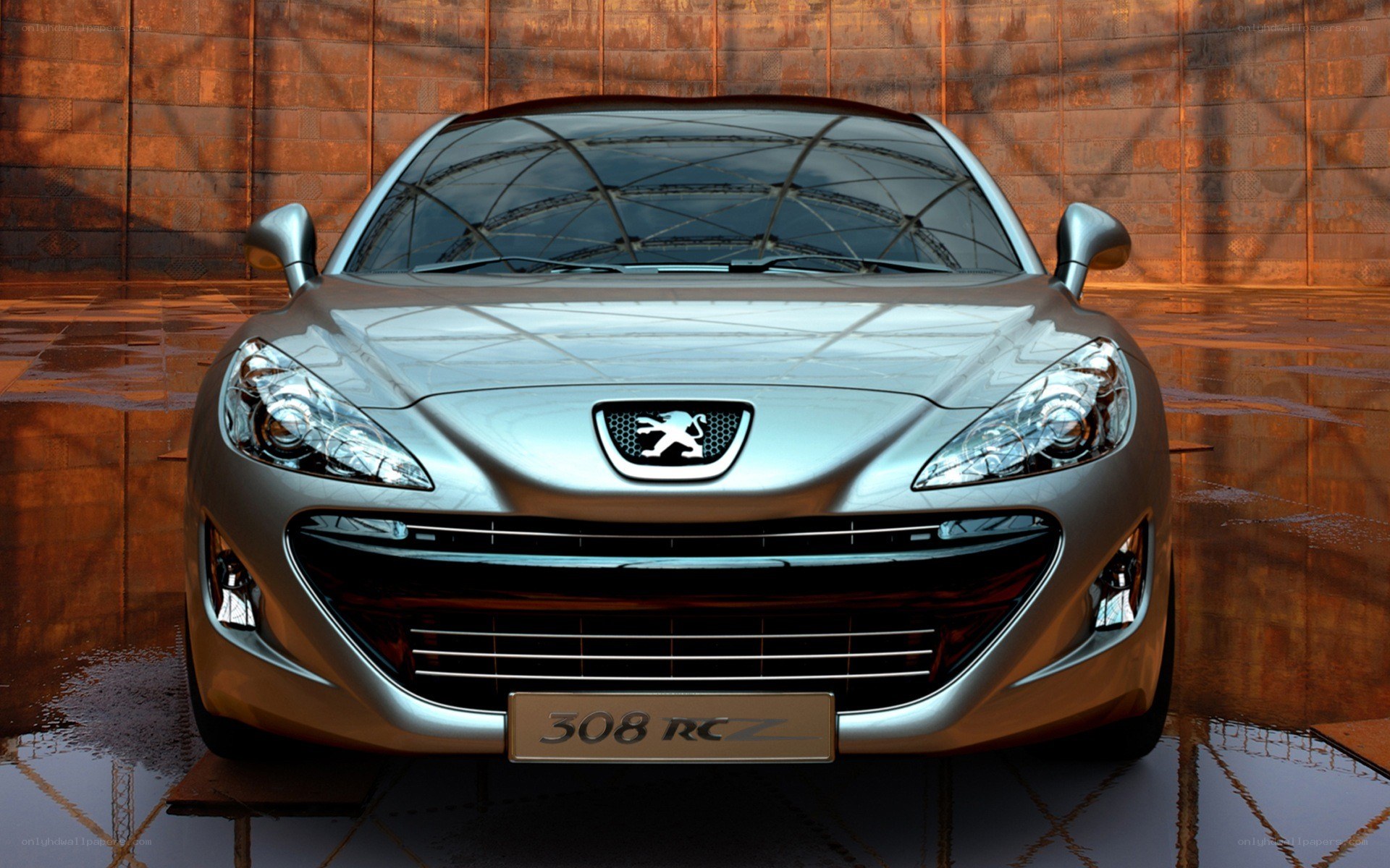 Peugeot 308 RCZ front view