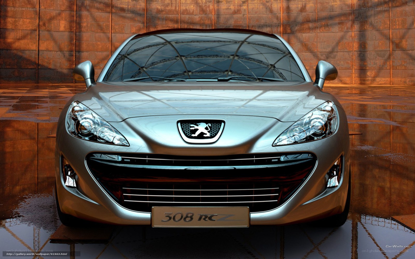 Peugeot 308 RCZ front view