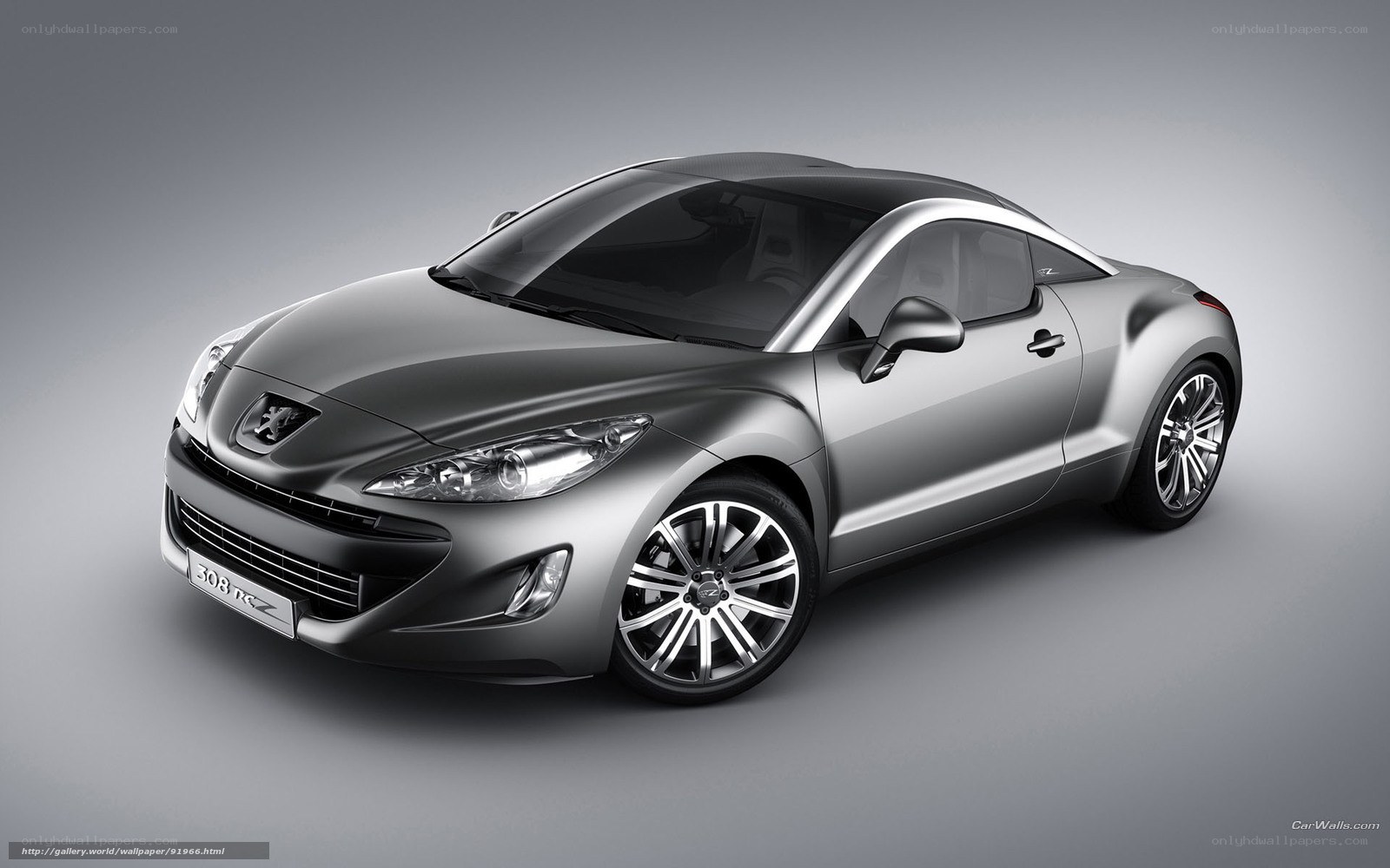 Peugeot 308 RCZ sports car