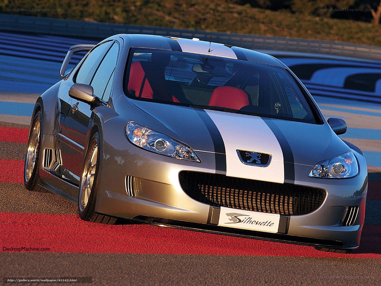 Peugeot 308 Silhouette on track