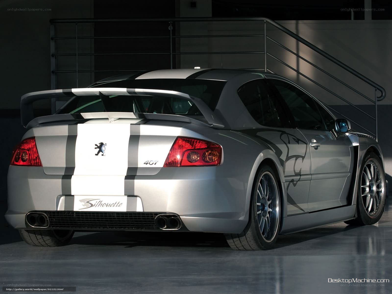 Peugeot 407 Silhouette rear view