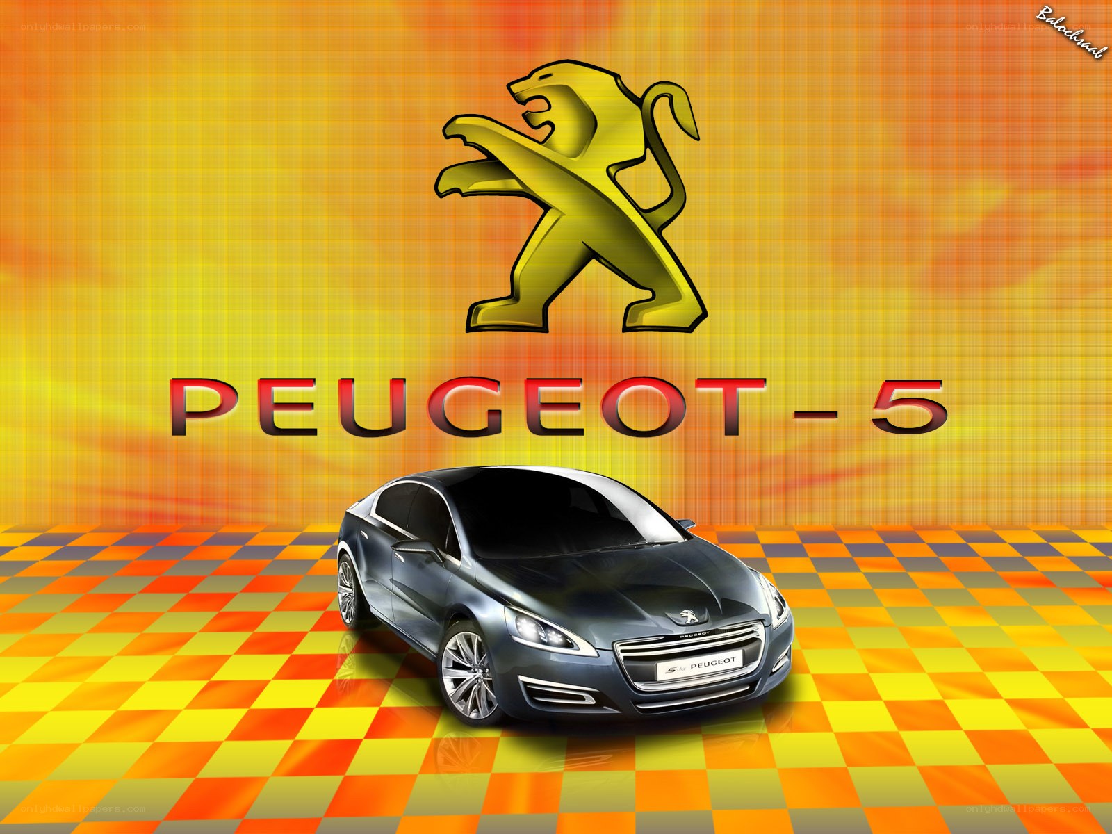 Peugeot 5 car advertisement