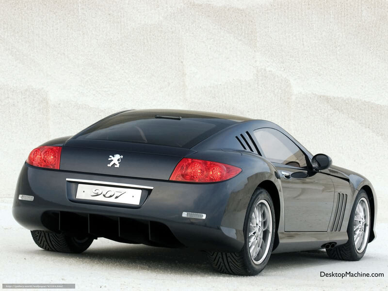 Peugeot 907 concept car