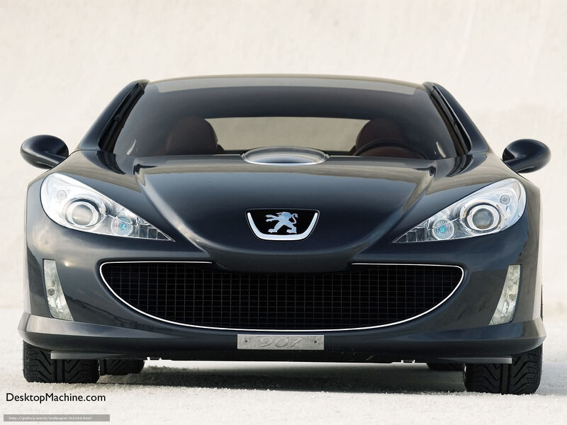 Peugeot 907 Concept Car — Black