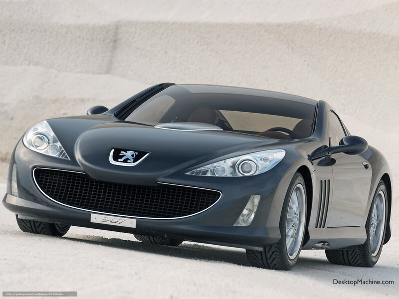 Peugeot 907 Concept Car — Gray