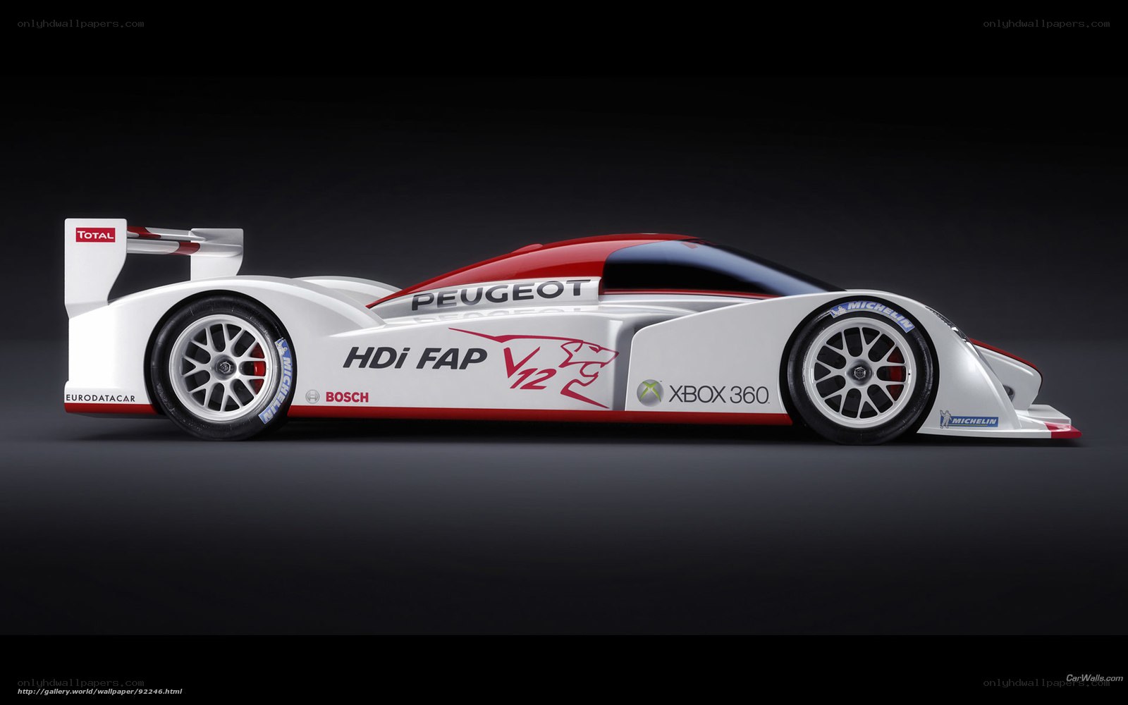Peugeot 908 HDi FAP race car