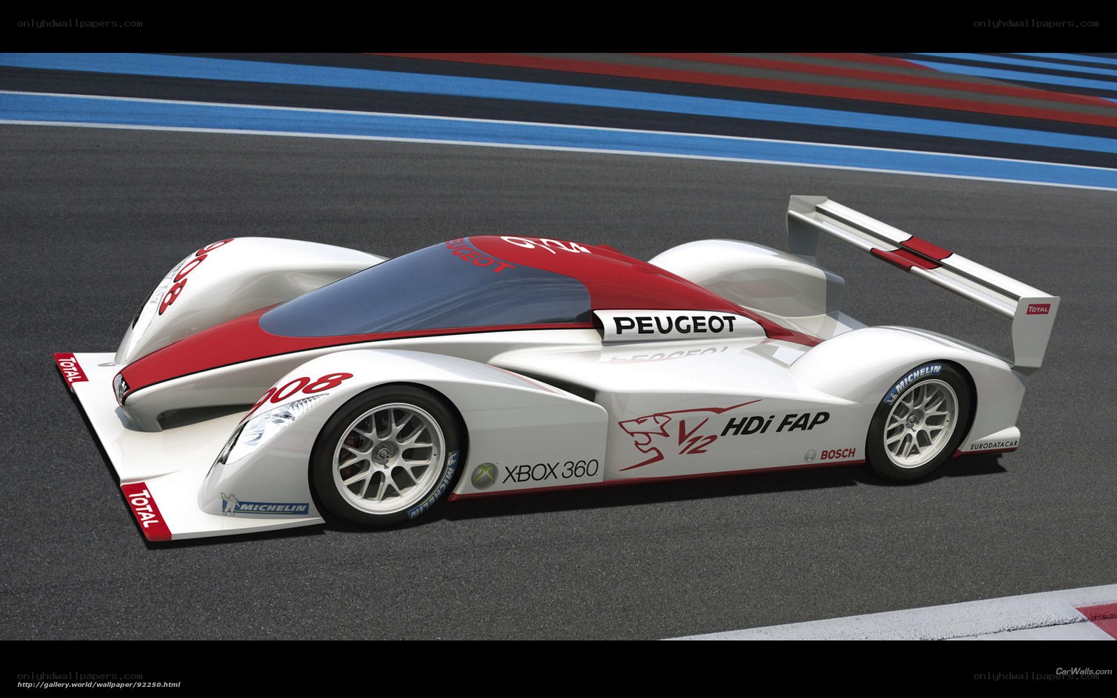Peugeot 908 HDi FAP race car