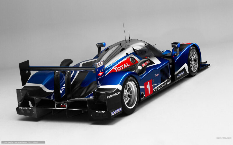 Peugeot 908 HDi race car