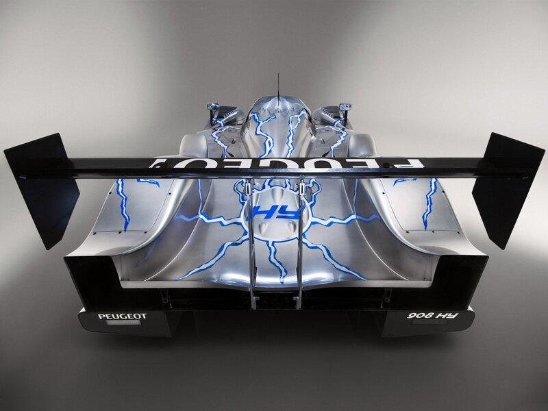 Peugeot 908 HY race car