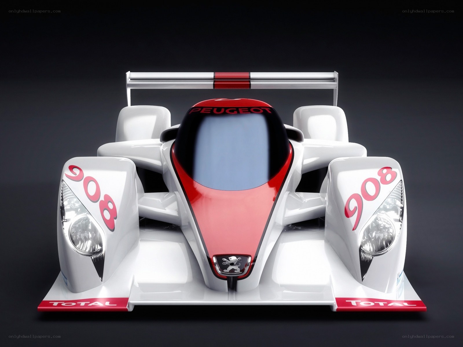 Peugeot 908 race car