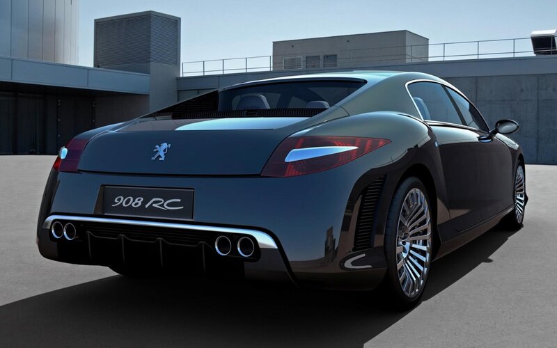 Peugeot 908 RC Car — Black