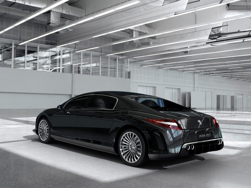 Peugeot 908 RC concept car